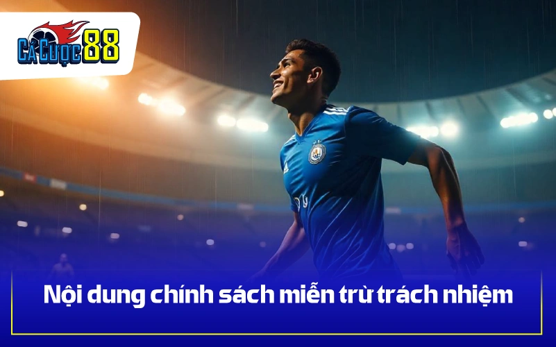 Nội dung chính sách miễn trừ trách nhiệm